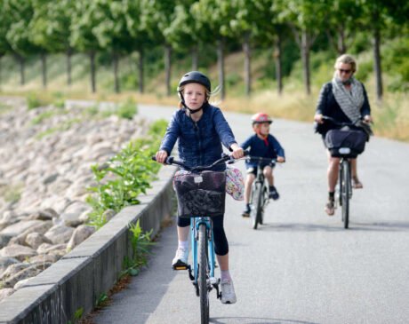 cyklistika v Dánsku je obľúbenou rodinnou aktivitou