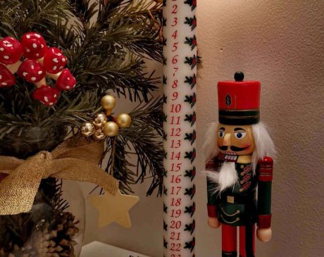 Vianoce v Dánsku adventná sviečka