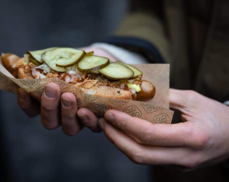 čo ochutnať v Dánsku hotdog